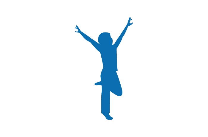 Placeholder image with icon of a child jumping.